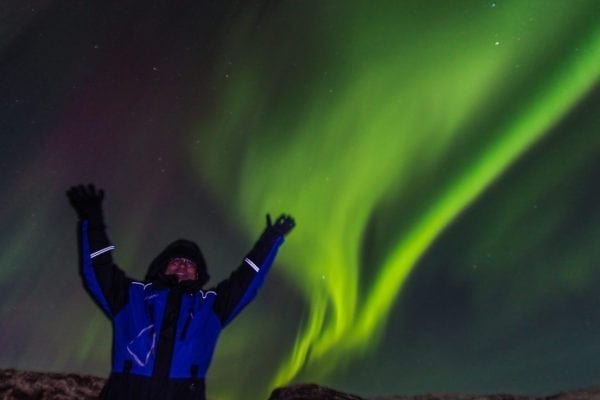 Hunting the Northern Lights, with photographer