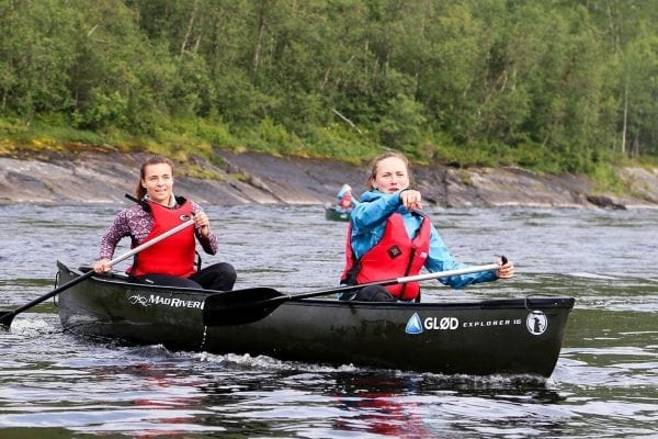 Canoeing Alta River