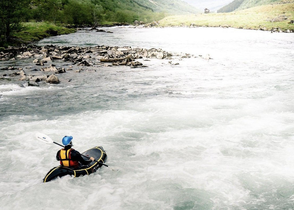 Pack Raft Snow Pack Raft utleie | Alta - Finnmark | GLØD Explorer